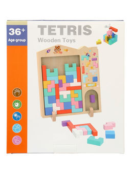 Развивающая головоломка «Тетрис», деревянный