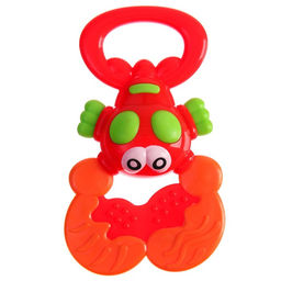 Погремушка «Крабик» с эластичными элементами, Крошка Я