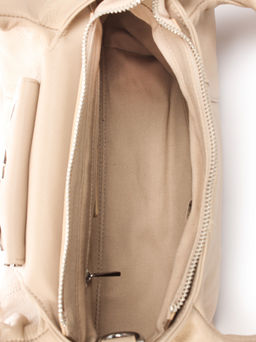 LACCOMA сумка АУ4748-бежевый натуральная кожа хлопок