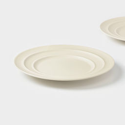 Тарелки Magistro Jarwah Lugerne, 25.4?2.4 см, набор 2 шт., фарфор, молочные