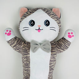 Мягкая игрушка Полосатый длинный кот 105 см - Storyland фото 2