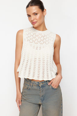 Tas Triko Bluz TWOSS24BZ00646 - Trendyolmilla фото 4