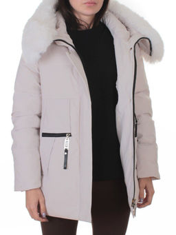 M-M02 MILK Куртка зимняя женская (200 гр. холлофайбер)