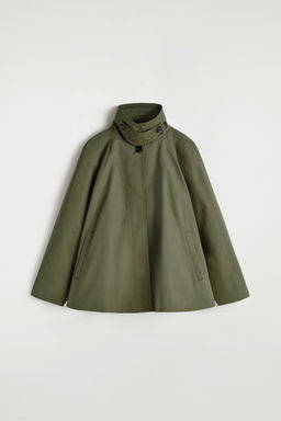 CHAQUETA DE TWILL DE ALGOD?N CORTE EVAS?