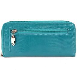 Портмоне женское Cayman-405К н/к, 3 отд, 11 карм, на молнии, бирюза игуана (75) 166520  фото 2