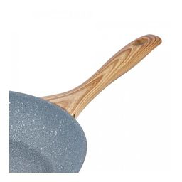 Сотейник с крышкой с антипригарным покрытием Walmer Stonehenge, 26 см, цвет светлое дерево  фото 8