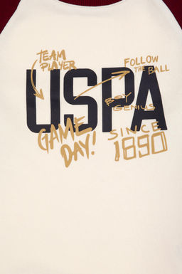 Erkek _ocuk Bordo Bisiklet Yaka Sweatshirt - U.s. polo assn фото 4