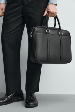 MALET?N TEXTURA / Negro