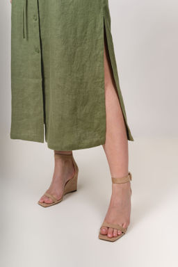 Платье  100% лен