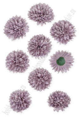 Головки цветов "Хризантема" 7 см (10 шт) SF-7874, пенка