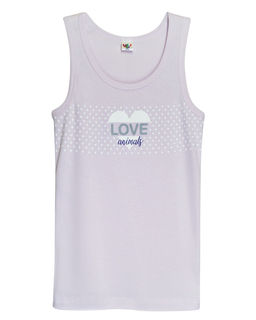 Майка для девочки 21170 с.лиловый 89 Lets go