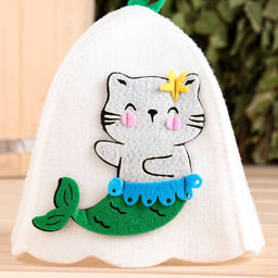 Шапка для бани с аппликацией Алана - Simaland фото 2