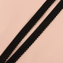 Набор резинок для пошива нижнего белья TEIRA, 5 видов, чёрный