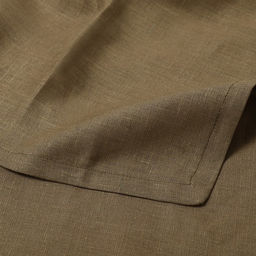 Скатерть «Этель» Linen collection khaki, 145×180 см, 100% лён 210 г/м²