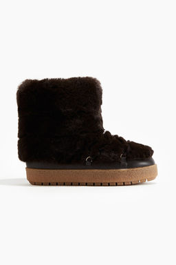 Botas con forro calido efecto pelo - H&m фото 3
