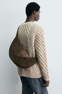 LEATHER SHOULDER BAG - Zara фото 8