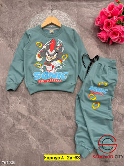 Костюм двойка с рисунком