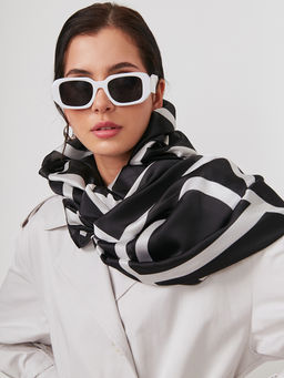 Большой, мягкий, тонкий и очень нежный двусторонний палантин - Tantino фото 7