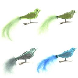 Изделие декоративное "Птичка", L16 W3 H4,5 см, 4в.