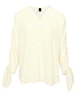Блузка, бело-желтая - Linea tesini фото 2