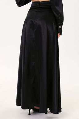 Юбка NIKVA н813-1 черный  фото 2