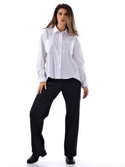 Базовая белая рубашка - А+б коллекция фото 3