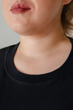 Арт. 31170 Футболка женская  50-60 (6 шт) Цвет:черный