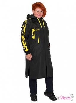 Плащ-пальто Модель №2069 размеры 44-84 - Plusmoda фото 2