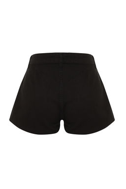 TRENDYOLMILLA Ekru Pileli Mini Denim Sort Etek TWOSS22SR00164 фото 16