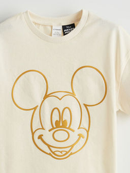 Mickey Mouse Bask?l? Erkek ?ocuk Ti??rt