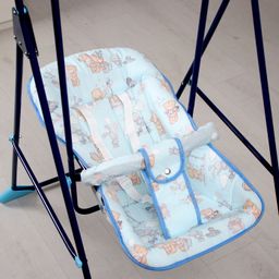 Качели детские напольные «Ветерок-Люкс», синий, МИКС