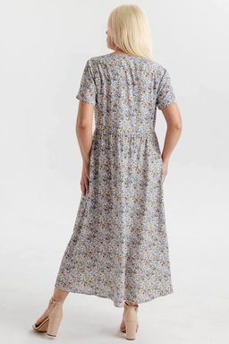 Платье штапель 5994/41/Серый - Rise фото 3