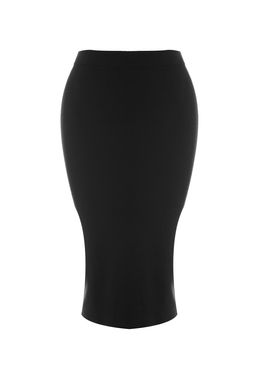 TRENDYOLMILLA Siyah Midi Kalem Triko Etek TWOAW20DU0006  фото 16