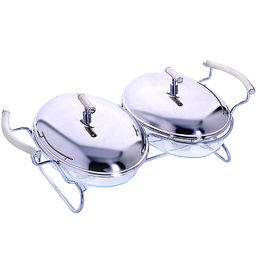 24155 Мармит двойной со свеч.1,5+1,5 л. MB (х4) - Mayer&boch фото 2