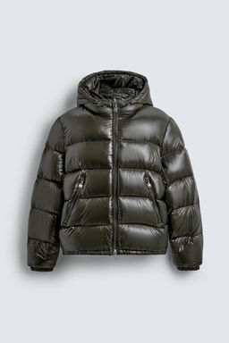 CAZADORA 80% PLUM?N - 20% PLUMA WATER REPELLENT / Khaki oscuro - Zara фото 7