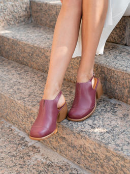 Босоножки 5133.23663be.Гнилая вишня+коричневый