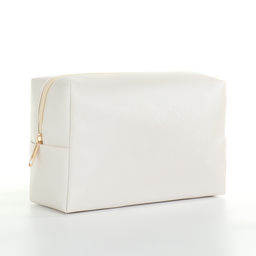 Косметичка дорожная на молнии, цвет белый