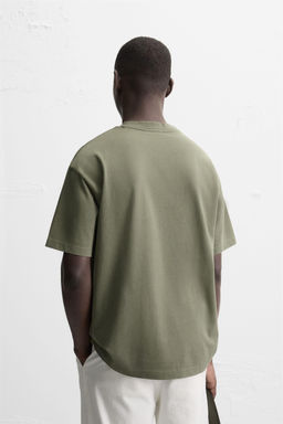 BASIC HEAVYWEIGHT T-SHIRT - Zara фото 3