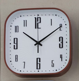 Часы настенные 30 см коричневые / Y8030T19 /уп 20/