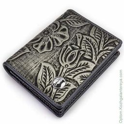 Женская кожаная визитница Sergio Valentini СВ 8064-491/2  фото 4