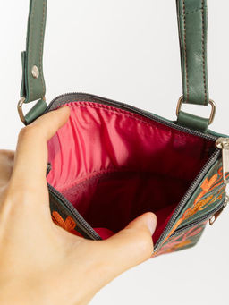 Сумка натуральная кожа через плечо №1114/46 - Ганг фото 6