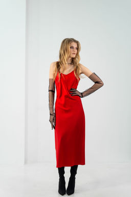 Платье Протея (красный) - Nadi bordo фото 6