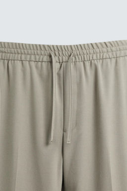 COMFORT FIT JOGGER WAIST TROUSERS - Zara фото 8