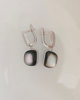 Серьги с натуральным перламутром - Vel vett фото 19