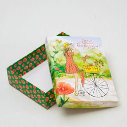 Цена за 5 шт. Подарочная коробка сборная Сюрприз, 21 х 15 х 5,5 см - Simaland фото 2