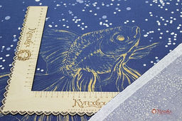 Перкаль Млечный путь градиент, ш.2.2м, хлопок-100%, 110гр/м.кв - Купава фото 2