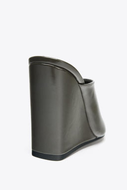 PATENT WEDGE HEELS - Zara фото 13