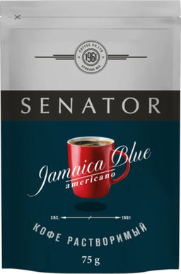 SENATOR. Jamaica Blue 75 гр. мягкая упаковка