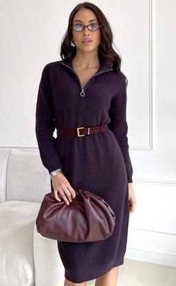Платье F522-0373 brown