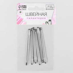 Цена за 2 шт. Приспособления для облегчения вдевания резинки, 7.5×0.7 см, 6 шт.